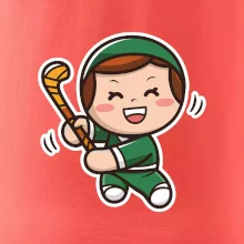 Ikona pozemný hokej holka