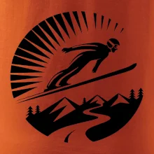 Skokan čierny v kruhu