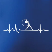 EKG moderná gymnastika obruč