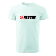 Záchranár rescue kríž červený