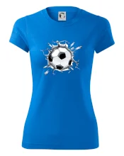 Futbalová lopta v triku