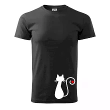 Zamilovaná mačka chvostík Zamilovaná mačka chvostík