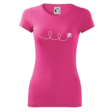 Dráha letu včely - slučka