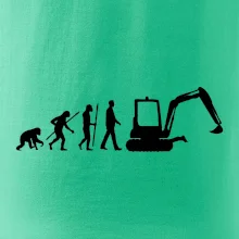 Evolúcia bager malý Evolúcia bager malý