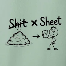 Anglický slovníček - Shit - Sheet