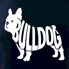 Bulldog nápis v tele