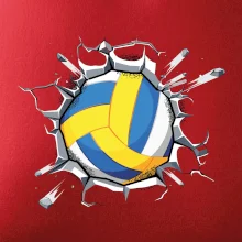 Volejbal lopta v triku