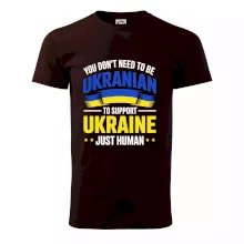 You don't need to be Ukrainian to support Ukraine just human