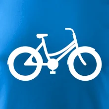 Obrázok kolesa na prsníku mestský bicykel