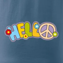 Hello hippie symbol