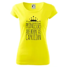 Princesses are born as Capricorn - Kozorožec