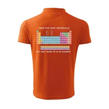 I wear this shirt periodically but only when I'm in my element I wear this shirt periodically but only when I'm in my element