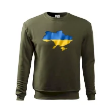 Ukrajina vlajka mapa Ukrajina vlajka mapa