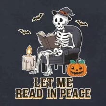 Let me read in peace