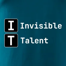 IT Nápis Invisible Talent