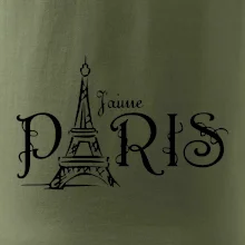 Paris nápis Eiffelovka rovný Paris nápis Eiffelovka rovný