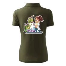 Chemik a dinosaurus - dievča