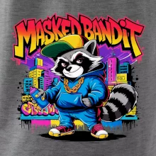 Mýval - masked bandit graffiti