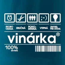 Čiarový kód - vinárka