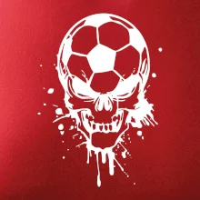 Fotbal lebka splash Fotbal lebka splash