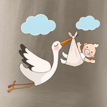 Bocian čakáme bábätko - neutrálne