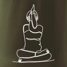 Jóga v sede jedným ťahom