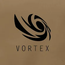Vortex logo jednofarebné