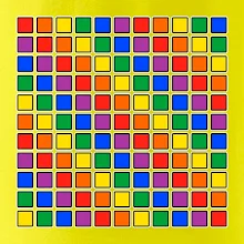 LGBT dúhový štvorec