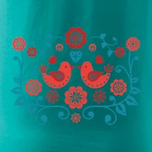 folklór - dva červené vtáčiky folklór - dva červené vtáčiky