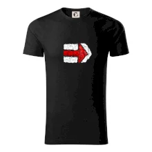 Párová turistická značka červená Párová turistická značka červená