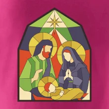 Vitráž - jasličky