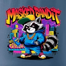 Mýval - masked bandit graffiti