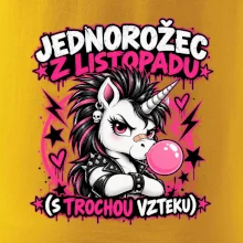 Novembrový punkový jednorožec s čírom