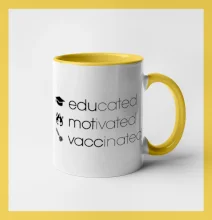 Educated motivated vaccinated Educated motivated vaccinated