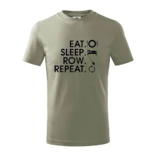Eat sleep row repeat