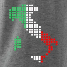 Taliansko obrys vlajka Taliansko obrys vlajka