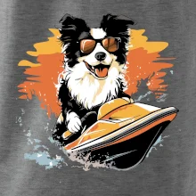 Border Kólia na vodnom skútri