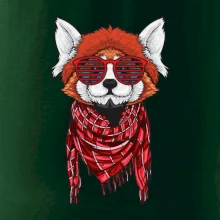 Červená panda hipster Červená panda hipster