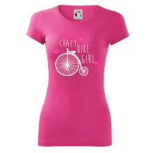 Crazy bike girl