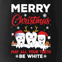 Merry Christmas teeth be white