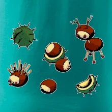 Gaštanové zvieratká - obdĺžnik