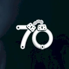 Narodeninové tričko pre policajta - putá 70 Narodeninové tričko pre policajta - putá 70