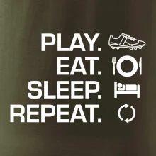 Play Eat Sleep Repeat fotbal