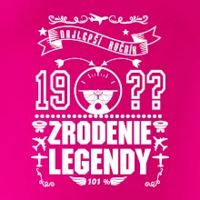 Zrodenie legendy pre pilota
