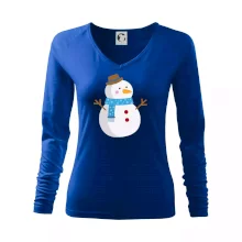 Snehuliak so šálom Snehuliak so šálom