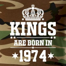 Kings are born in 1974