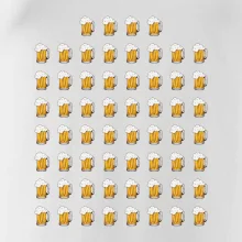 Narodeniny - 60x pivo