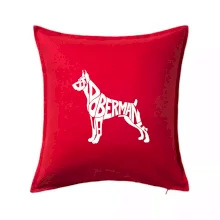 Doberman - nápis v tele