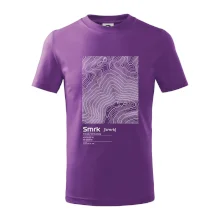 Smrk - vrstevnice v obdĺžniku