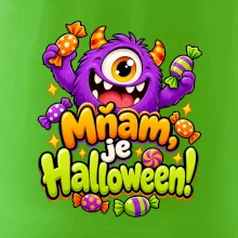 Mňam je Halloween cukríkové strašidlo